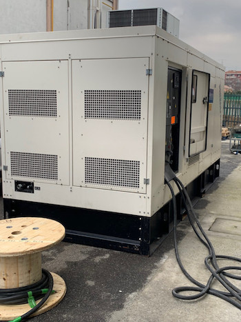 Enerdoor 760KVA Generator by GD Rectifiers. Enerdoor uses state-of-the-art generator to test their passive harmonic filters.