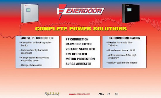 Smart solutions to accelerate design. Enerdoor's Complete Power Solutions by GD Rectifiers