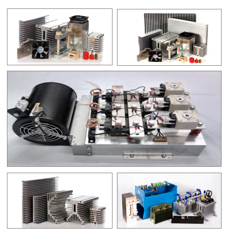 Effective cooling solutions using heatsinks. 