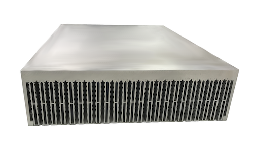 Hollow Fin Heatsink by GD Rectifiers. Custom heatsinks for every application, silver, aluminium heatsink