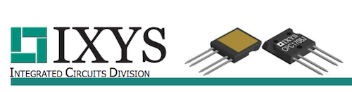 IXYS CPC1708J by GD Rectifiers, IXYS Product Change Notice. Two grey semiconductor devices devices on the right and IXYS ICD logo on the left.