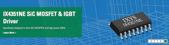 IXYS IX4351NE SiC MOSFET and IGBT Driver by GD Rectifiers