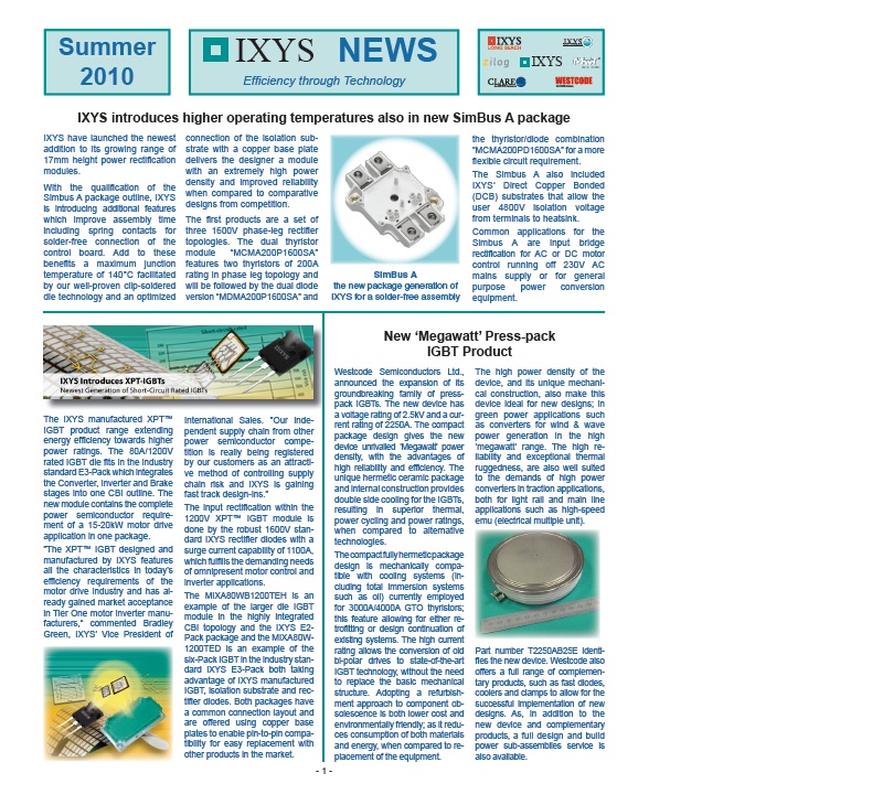 IXYS news