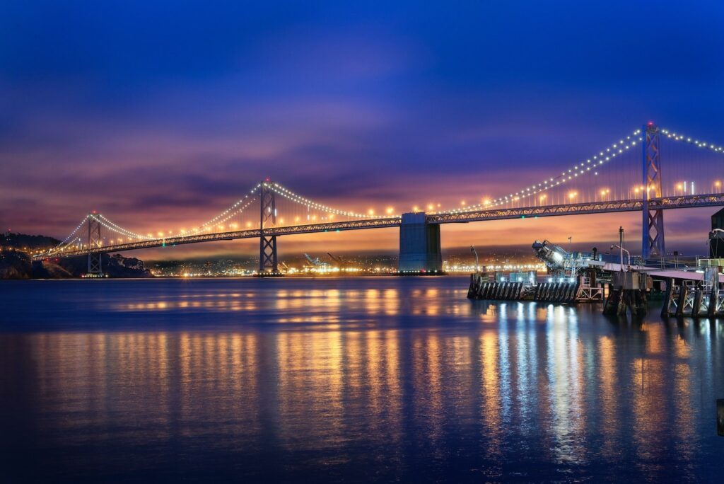 Oakland Bay in San Francisco