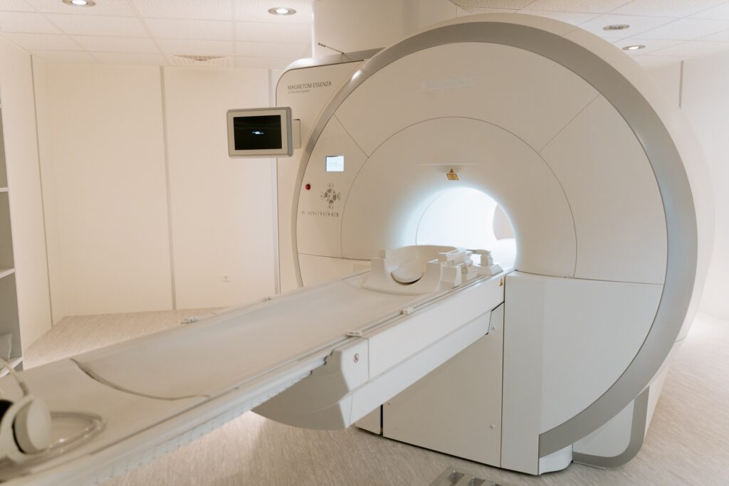 MRI Scanner. EMI Filters for medical devices