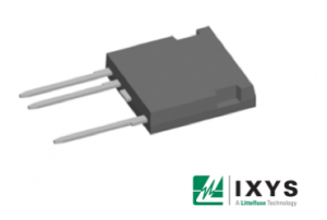 IXYS Product termination Notice. IXYS Discrete IGBT device on a white background
