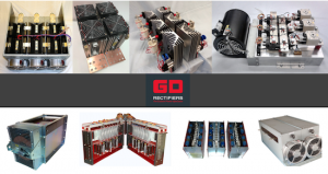 Power semiconductor assembly images on two lines with GD Rectifiers logo as your contracts electronics manufacturer