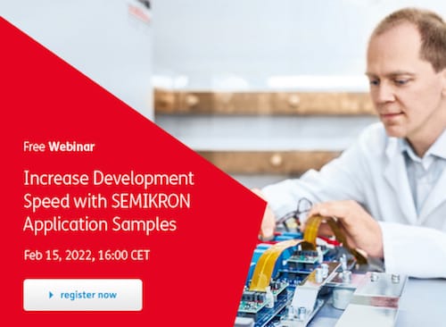 SEMIKRON Application Samples Webinar Image