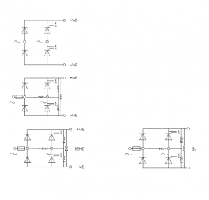 B2HZ 020985B2 Single Phase Half Controlled Bridge