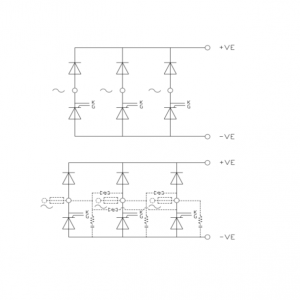 B6HA Three Phase Half Controlled Bridge