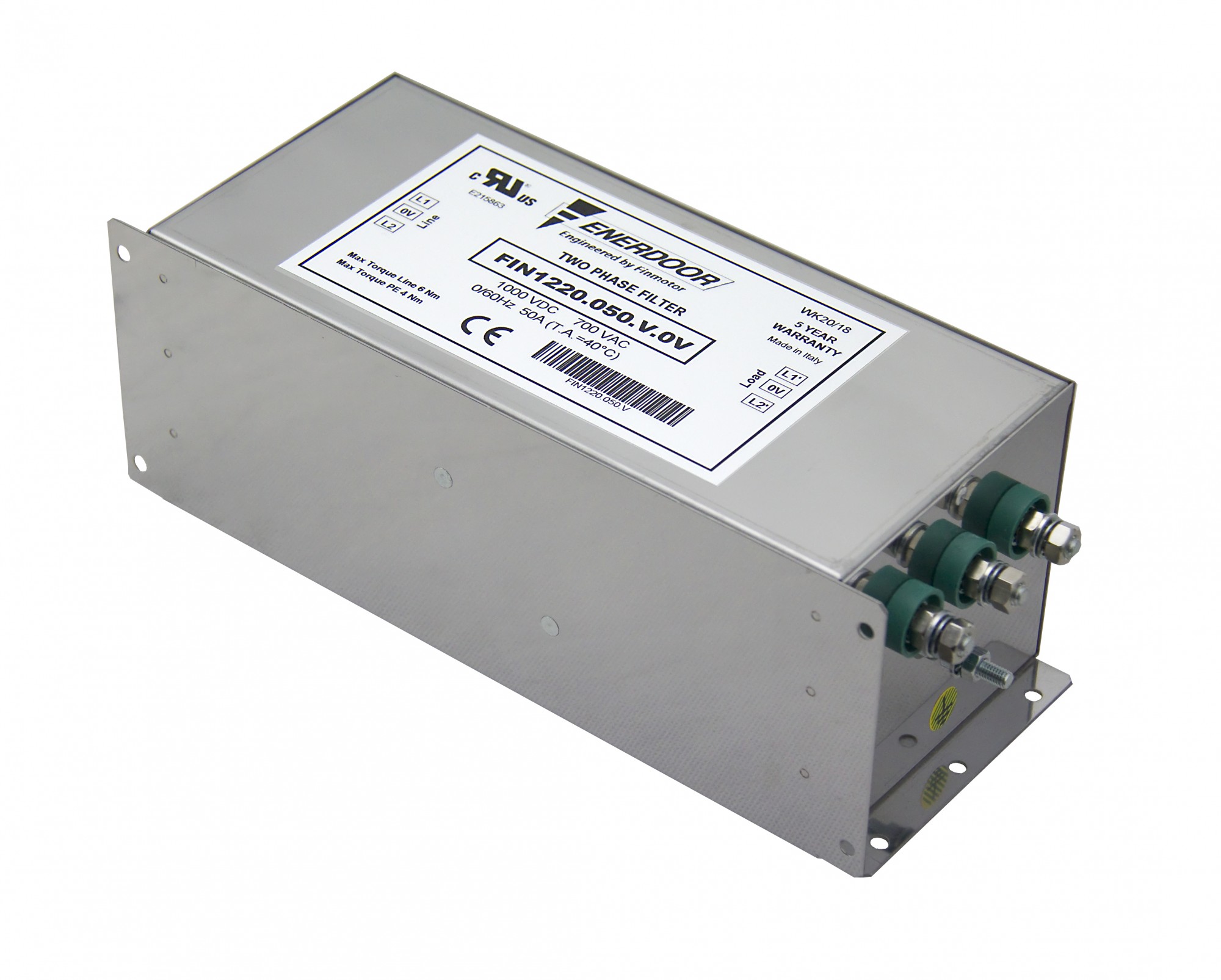 FIN1220.2000.B.0V DC EMI Filter