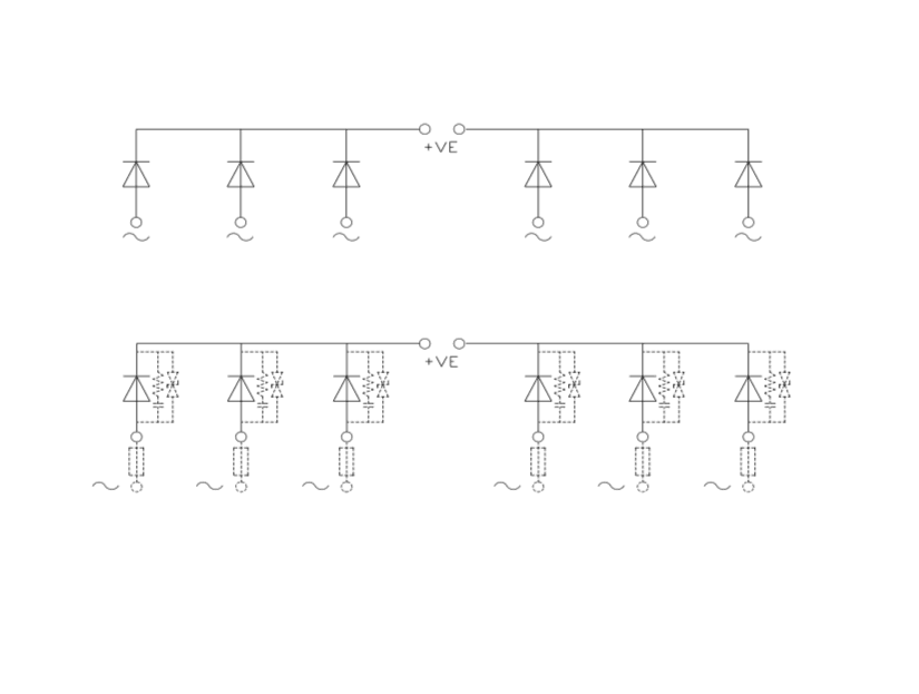 M3.2UK Double Star Uncontrolled Rectifier