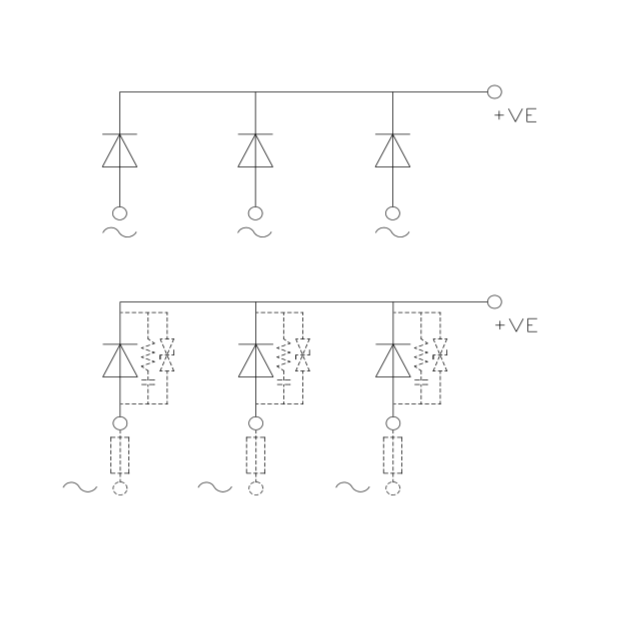 M3UK Star Uncontrolled Rectifier