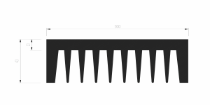 PS140 Heatsink by GD Rectifiers