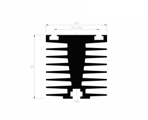 Heatsink PS156 by GD Rectifiers