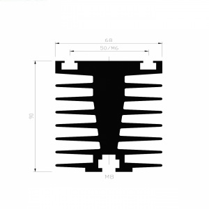 Heatsink PS156 by GD Rectifiers