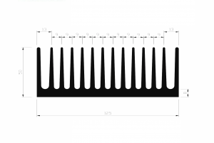 PS176 Heatsink by GD Rectifiers