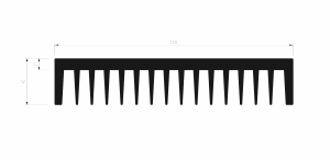 PS200 Heatsink by GD Rectifiers