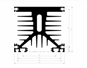 PS250 Heatsink by GD Rectifiers