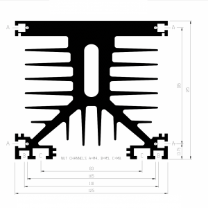 PS250 Heatsink by GD Rectifiers