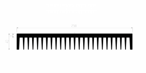 PS290 Heatsink by GD Rectifiers