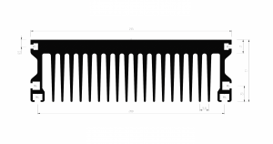 PS291 Heatsink by GD Rectifiers