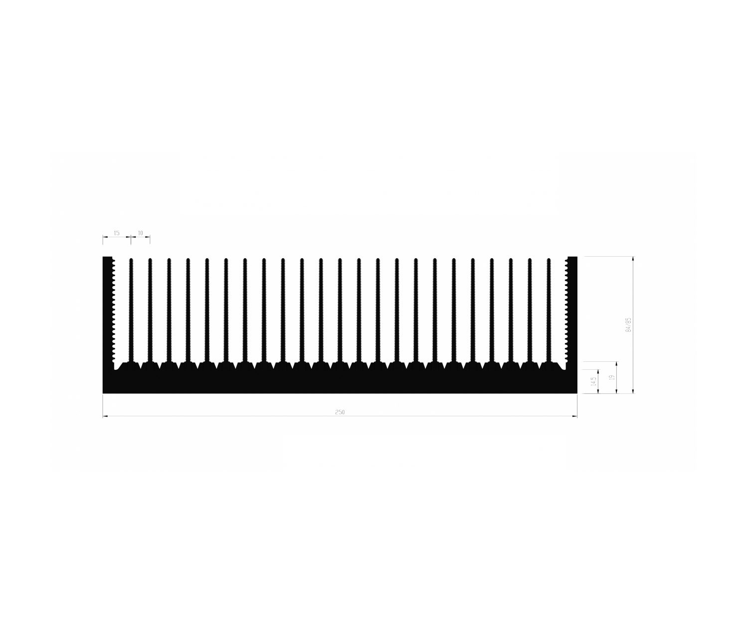 PS335 Heatsink