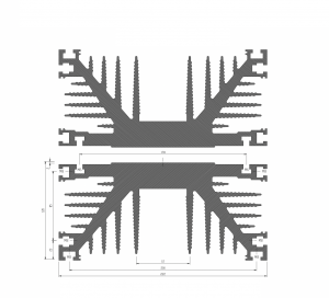 PS342C Heatsink by GD Rectifiers