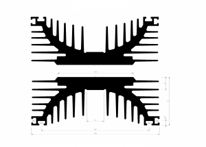 PS352 Heatsink by GD Rectifiers