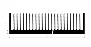 PS835 Heatsink by GD Rectifiers