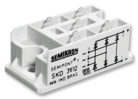 SKD 31/16 Bridge Rectifier 1600V, 31A