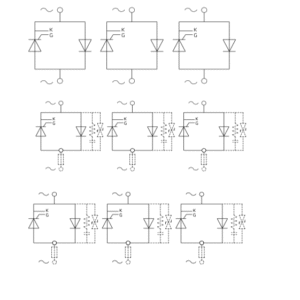 W3H 021940 Three Phase Half Controlled Voltage Regulator