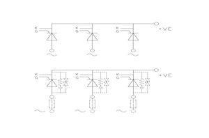 Star Controlled Rectifiers (M3CK - common cathode thyristor)