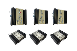 Photovoltaic Triple Diode Assembly image, 6 devices.