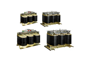 Three phase dry type transformers