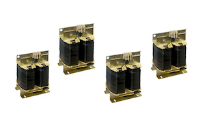 Black and gold transformers for medical applications