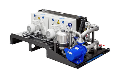 Water sales cooling unit