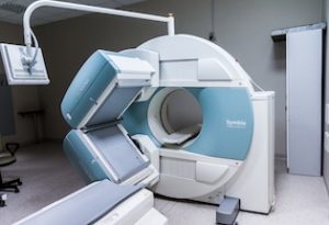Medical image, more scanner in a hospital.