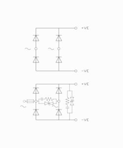 B2U 020276 Single Phase Diode Bridge