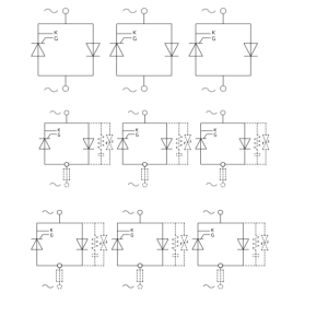W3H 020163 Three Phase Half Controlled Voltage Regulator