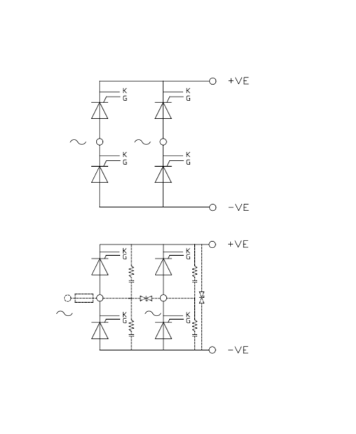 B2C 020380 Single Phase Fully Controlled Bridge