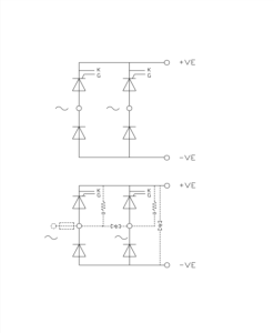 B2HK 020380 Single Phase Half Controlled Bridge