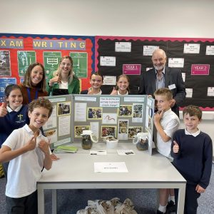 Ditchling school were awarded 2nd place