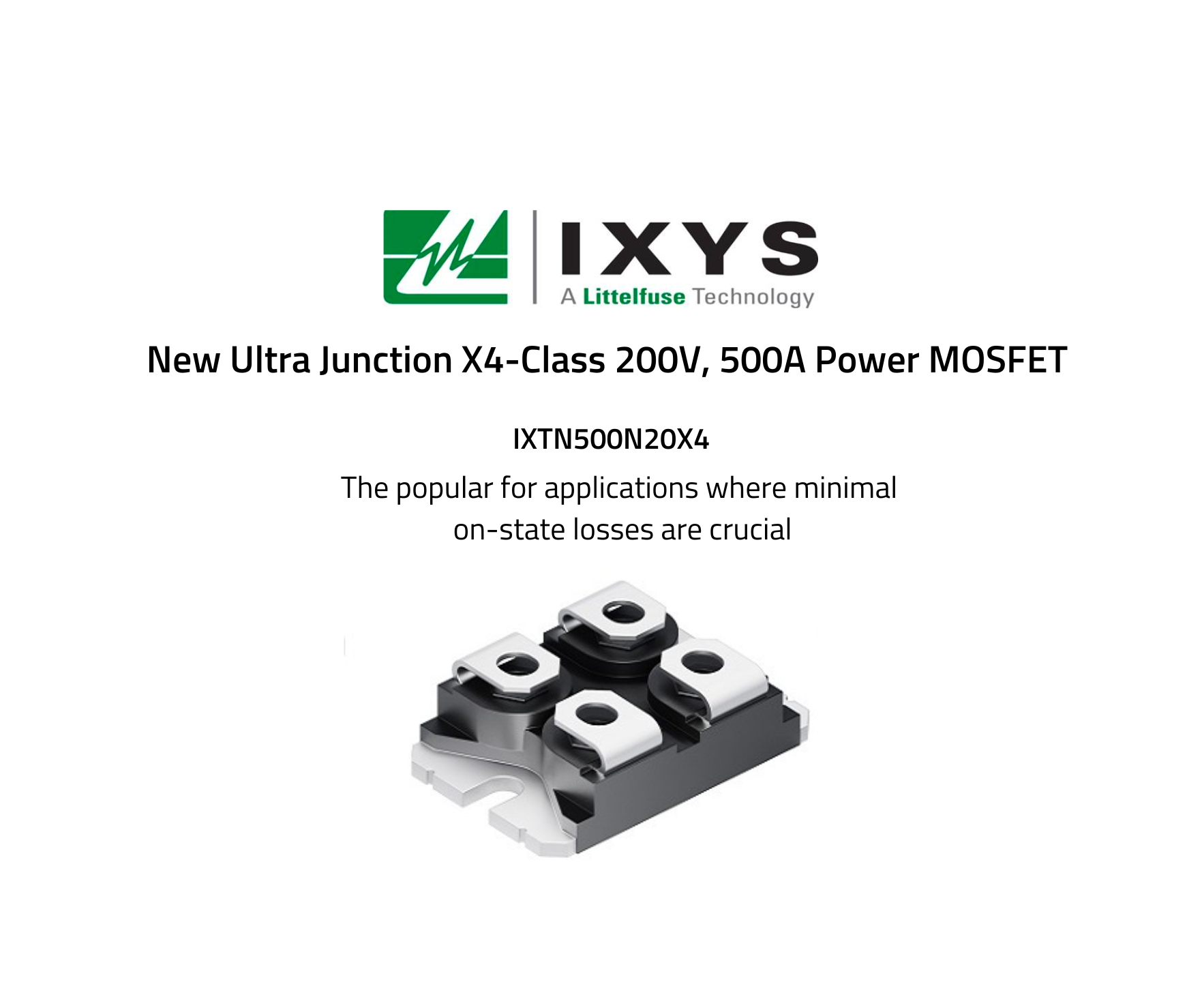 IXTN500N20X4 MOSFET Module